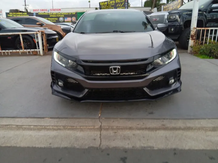 GRAY, 2020 HONDA CIVIC Image 4