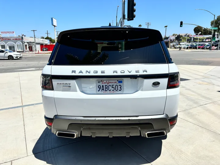 WHITE, 2019 LAND ROVER RANGE ROVER SPORT Image 5