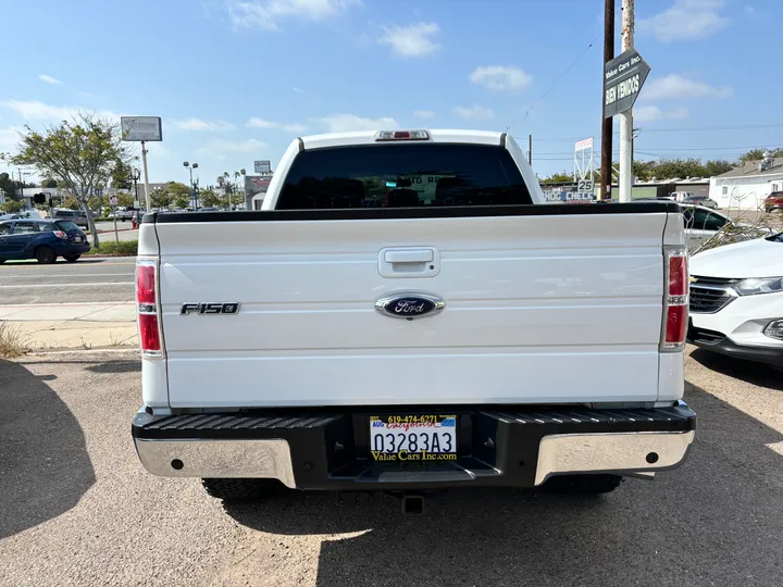 WHITE, 2014 FORD F150 SUPERCREW CAB Image 6