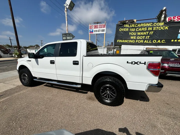 WHITE, 2014 FORD F150 SUPERCREW CAB Image 8