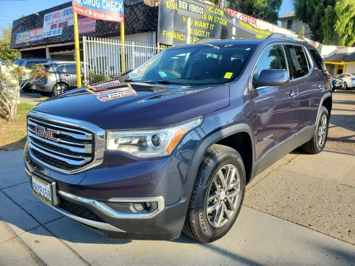 BLUE, 2019 GMC ACADIA Image 2