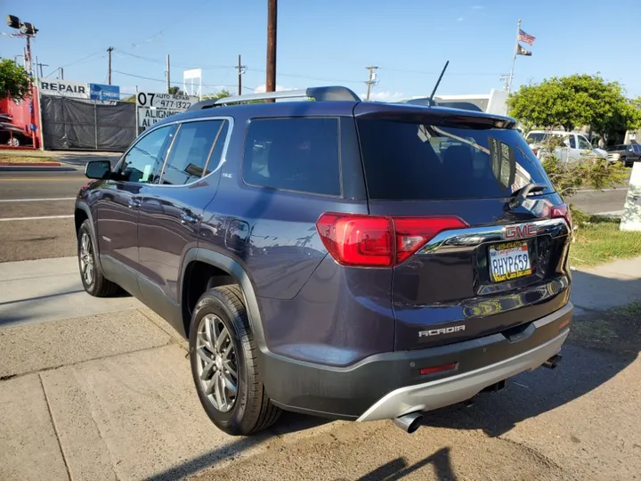 BLUE, 2019 GMC ACADIA Image 8