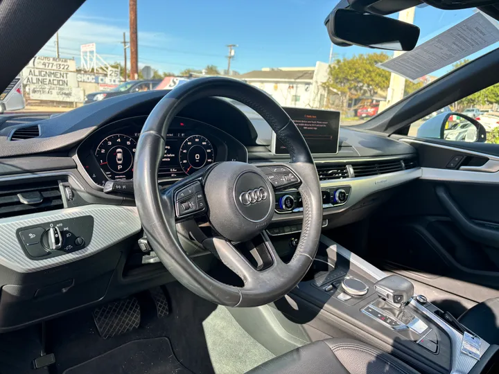 WHITE, 2018 AUDI A5 Image 12