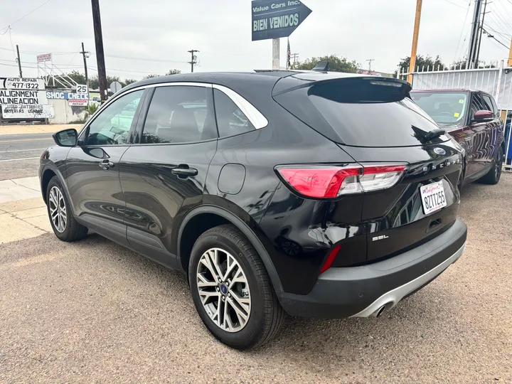 BLACK, 2022 FORD ESCAPE Image 6