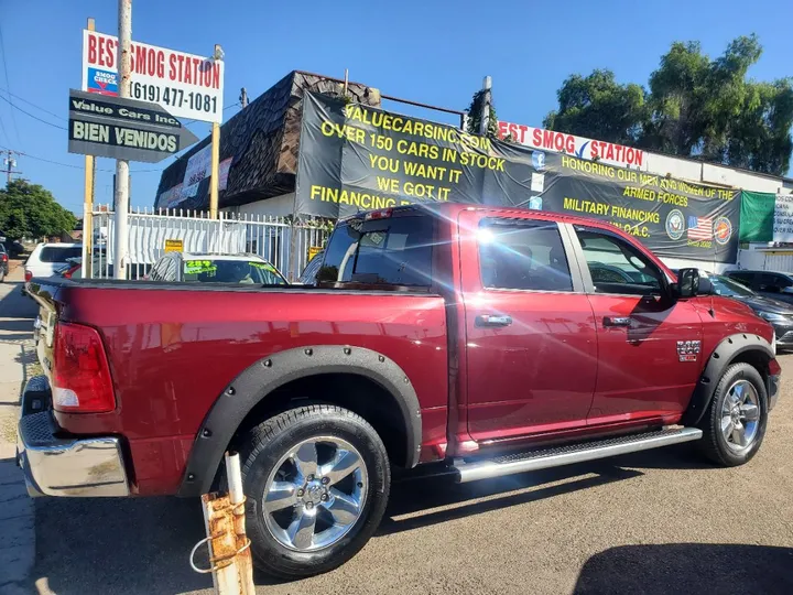 RED, 2016 RAM 1500 CREW CAB Image 4