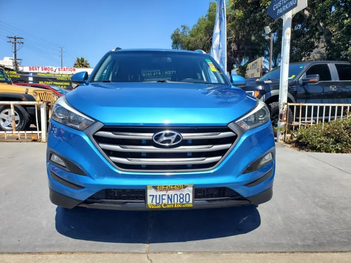 BLUE, 2016 HYUNDAI TUCSON Image 3