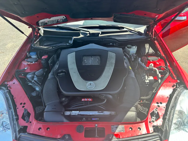 RED, 2008 MERCEDES-BENZ SLK-CLASS Image 22