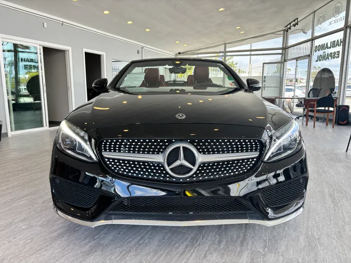 BLACK, 2018 MERCEDES-BENZ C-CLASS Image 2