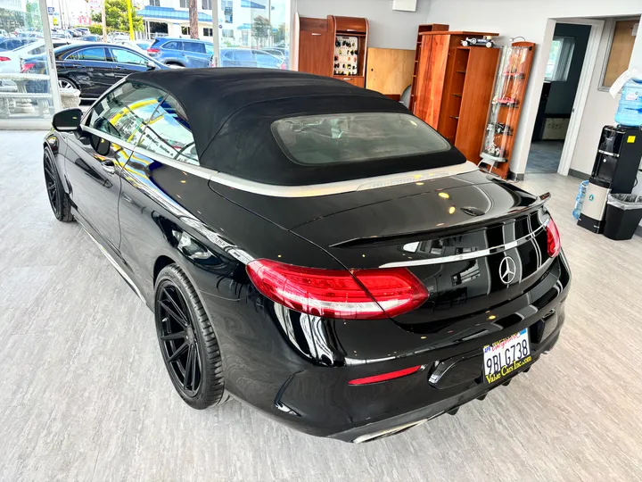 BLACK, 2018 MERCEDES-BENZ C-CLASS Image 13