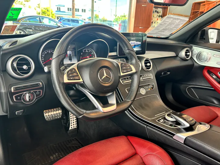 BLACK, 2018 MERCEDES-BENZ C-CLASS Image 16