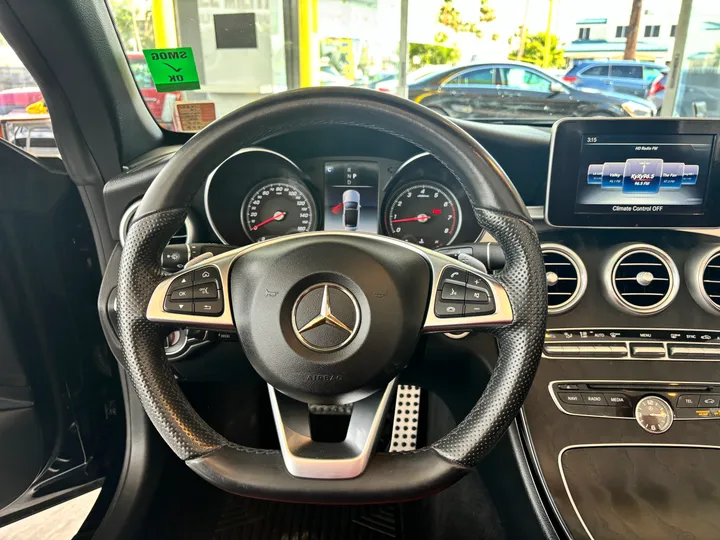 BLACK, 2018 MERCEDES-BENZ C-CLASS Image 23