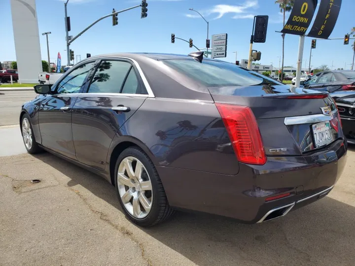 GRAY, 2015 CADILLAC CTS Image 8