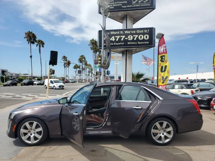 GRAY, 2015 CADILLAC CTS Image 7