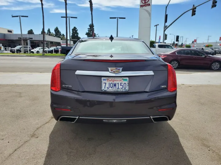 GRAY, 2015 CADILLAC CTS Image 9