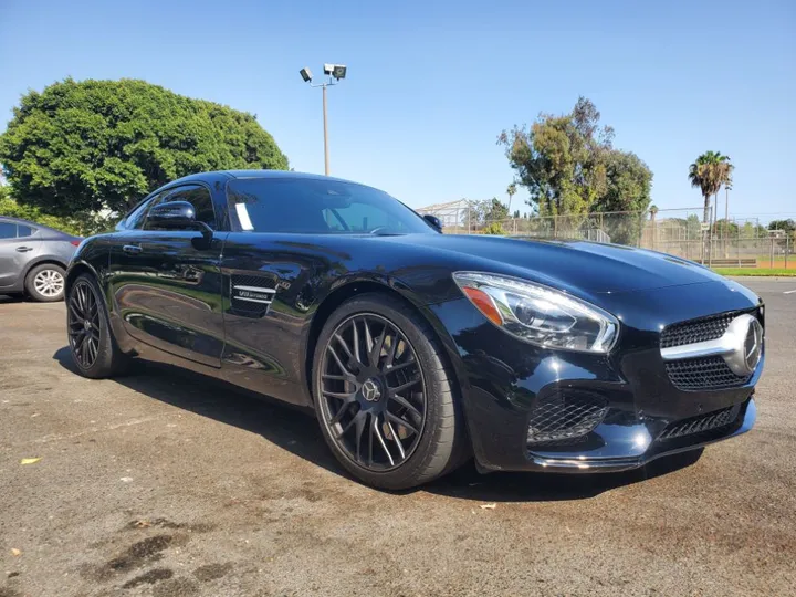 BLACK, 2017 MERCEDES-BENZ MERCEDES-AMG GT Image 4