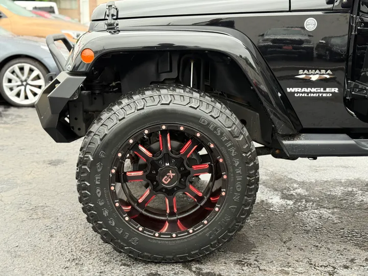 BLACK, 2016 JEEP WRANGLER UNLIMI Image 12