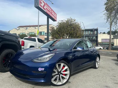 BLUE, 2018 TESLA MODEL 3 Image 26