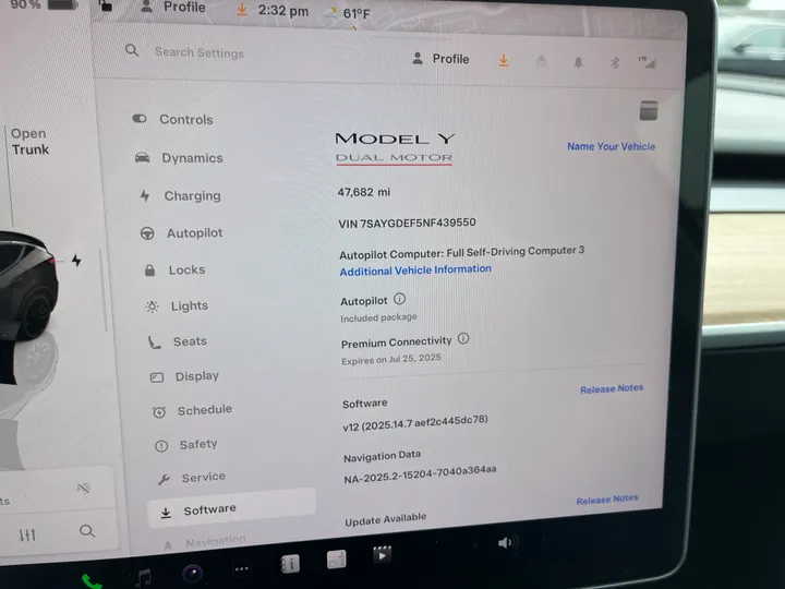 BLACK, 2022 TESLA MODEL Y Image 18