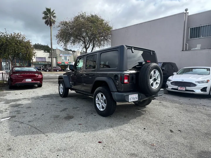 GRAY, 2021 JEEP WRANGLER UNLIMITED Image 7