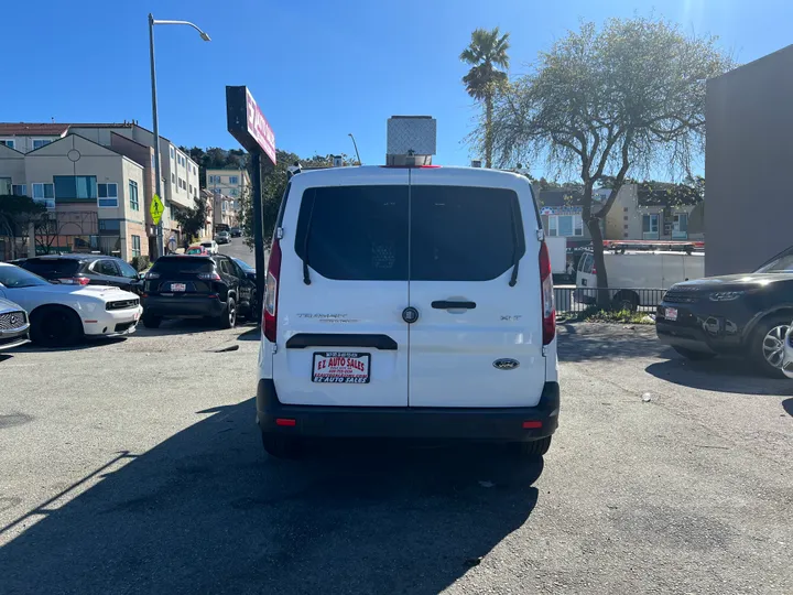 WHITE, 2015 FORD TRANSIT CONNECT CARGO Image 8