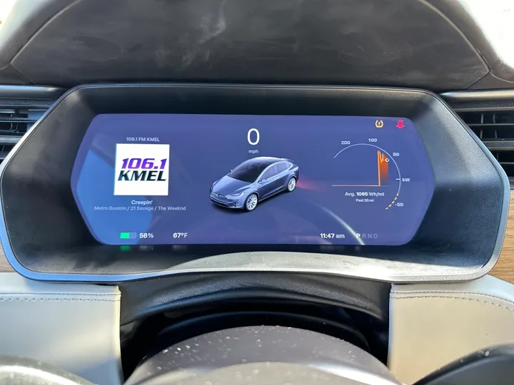 GRAY, 2018 TESLA MODEL X Image 20