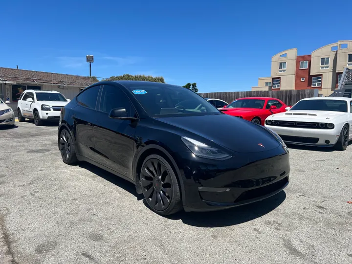 BLACK, 2021 TESLA MODEL Y Image 3