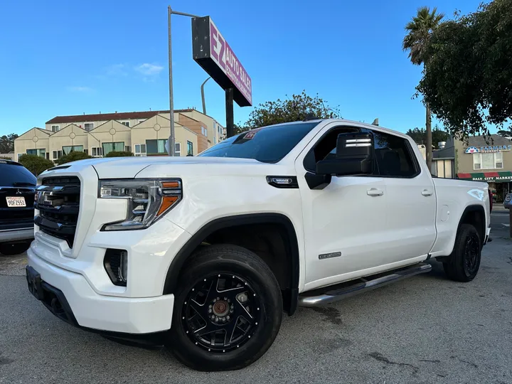 WHITE, 2020 GMC SIERRA 1500 CREW CAB Image 1