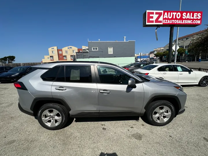 SILVER, 2021 TOYOTA RAV4 Image 2