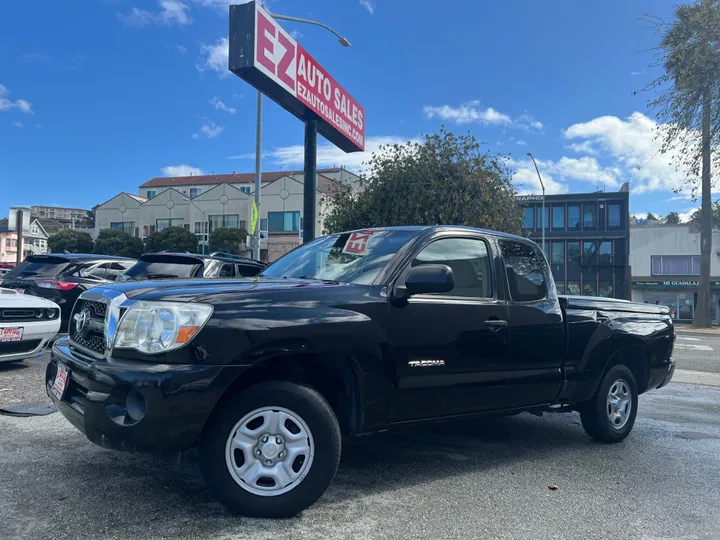 BLACK, 2011 TOYOTA TACOMA ACCESS CAB Image 1