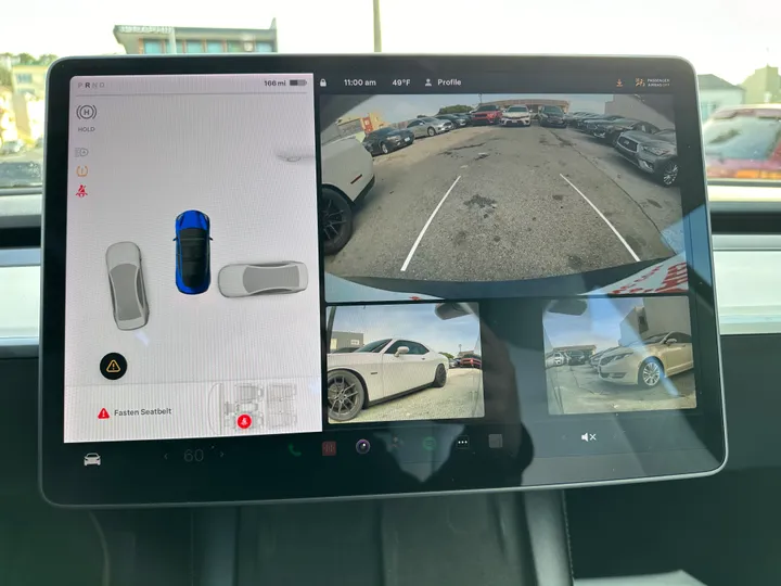 BLUE, 2021 TESLA MODEL 3 Image 22