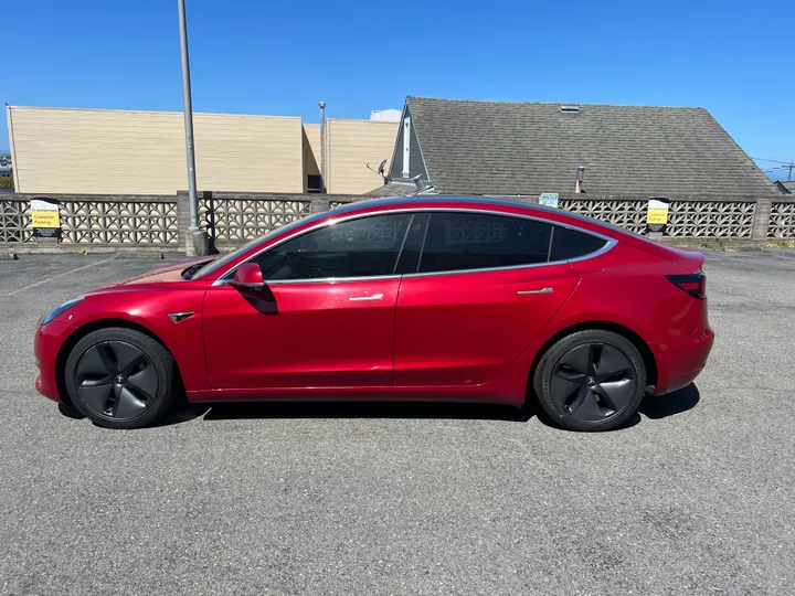 RED, 2019 TESLA MODEL 3 Image 2