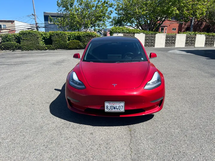 RED, 2019 TESLA MODEL 3 Image 8