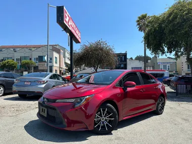 RED, 2022 TOYOTA COROLLA Image 