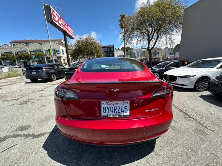 RED, 2018 TESLA MODEL 3 Image 4