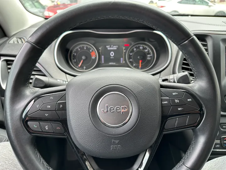 BLACK, 2019 JEEP CHEROKEE Image 14