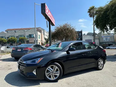 BLACK, 2020 HYUNDAI ELANTRA Image 8