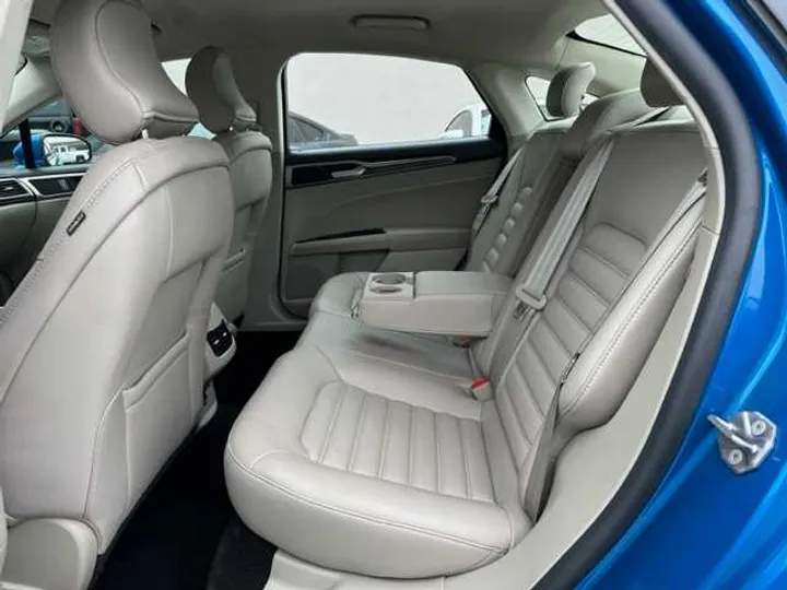 BLUE, 2019 FORD FUSION Image 10