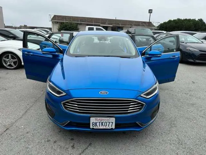BLUE, 2019 FORD FUSION Image 15