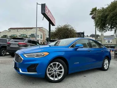 BLUE, 2019 FORD FUSION Image 