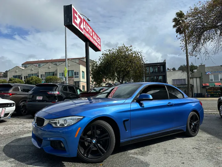 BLUE, 2017 BMW 4 SERIES Image 2