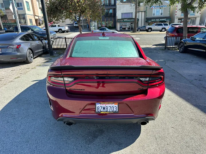 RED, 2021 DODGE CHARGER Image 4