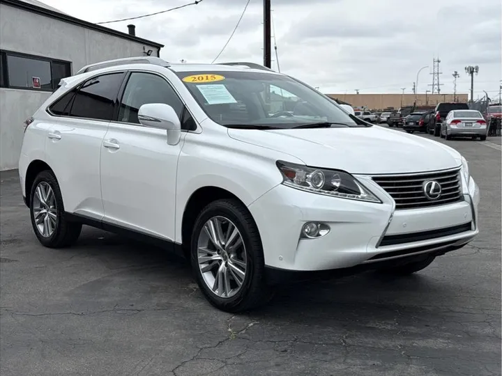 WHITE, 2015 LEXUS RX Image 7