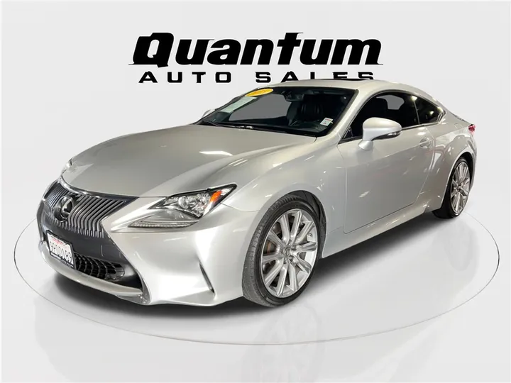 SILVER, 2015 LEXUS RC Image 7