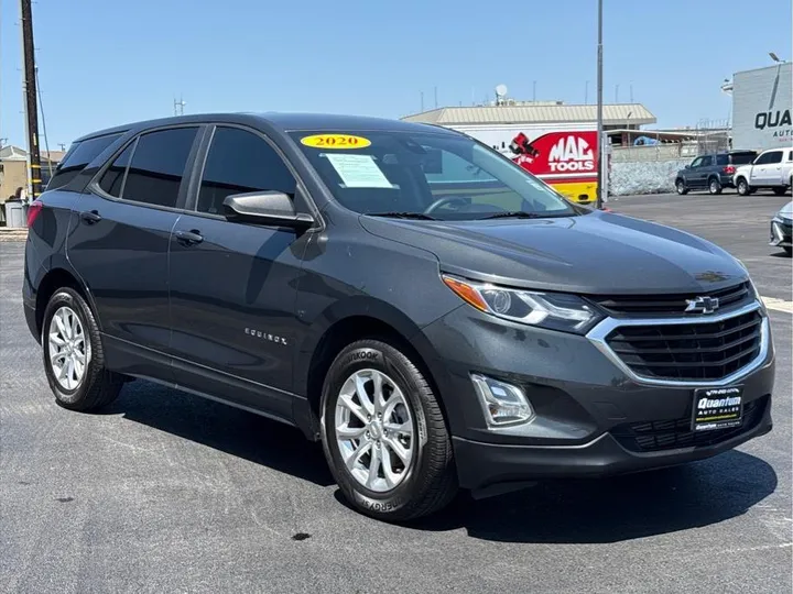 GRAY, 2020 CHEVROLET EQUINOX Image 7