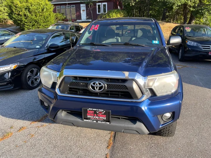 BLUE, 2014 TOYOTA TACOMA Image 2