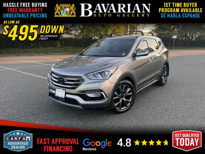 Gray, 2018 Hyundai Santa Fe Sport Image 1