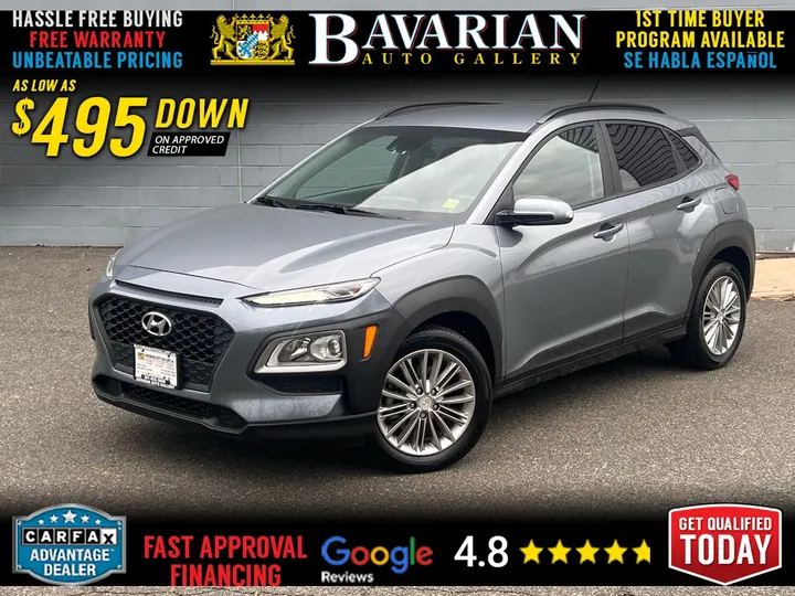 Gray, 2021 Hyundai Kona Image 1