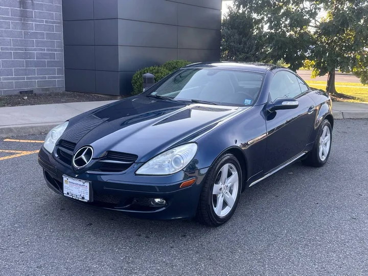 Blue, 2007 Mercedes-Benz SLK Image 3