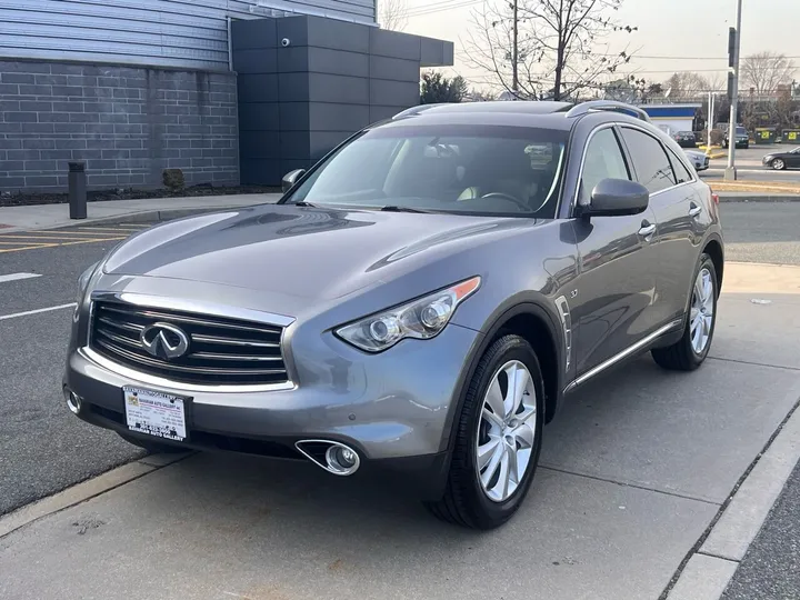 Gray, 2014 Infiniti QX70 Image 47