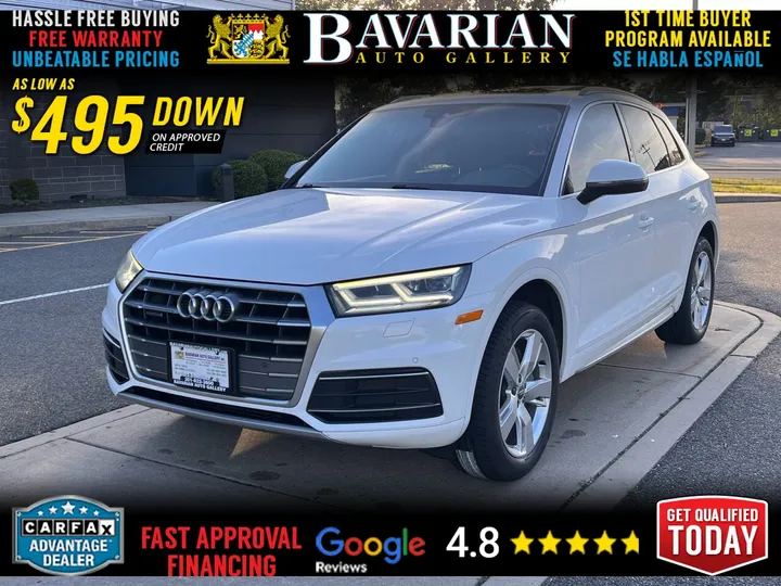 White, 2018 Audi Q5 Image 1